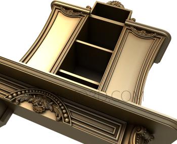 Cupboard (SHK_0109) 3D model for CNC machine