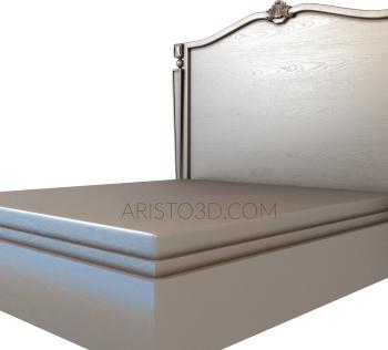 Headboard (SK_0313) 3D model for CNC machine