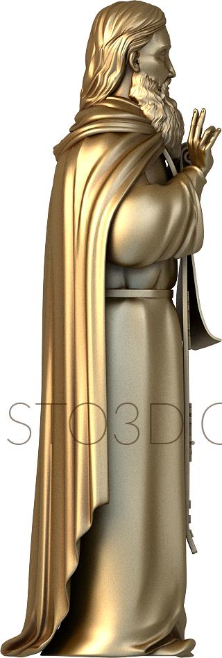 Statuette (STK_0005) 3D model for CNC machine