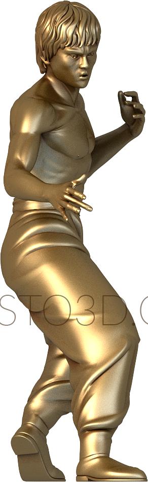 Statuette (STK_0010) 3D model for CNC machine