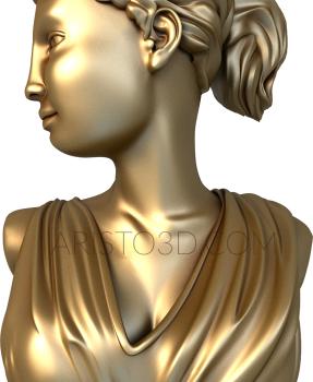 Statuette (STK_0038) 3D model for CNC machine