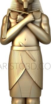 Statuette (STK_0050) 3D model for CNC machine