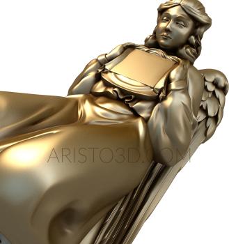 Statuette (STK_0053) 3D model for CNC machine