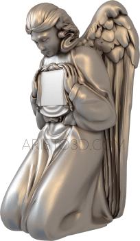 Statuette (STK_0053) 3D model for CNC machine