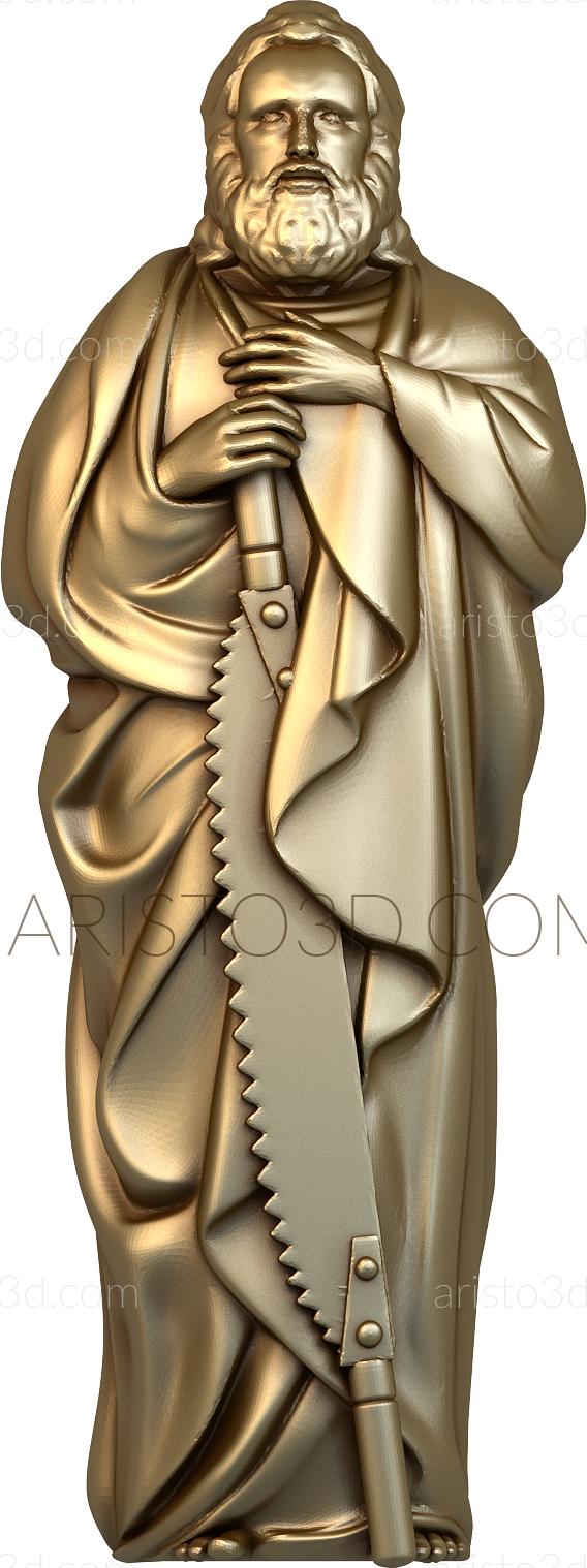 Statuette (STK_0069) 3D model for CNC machine