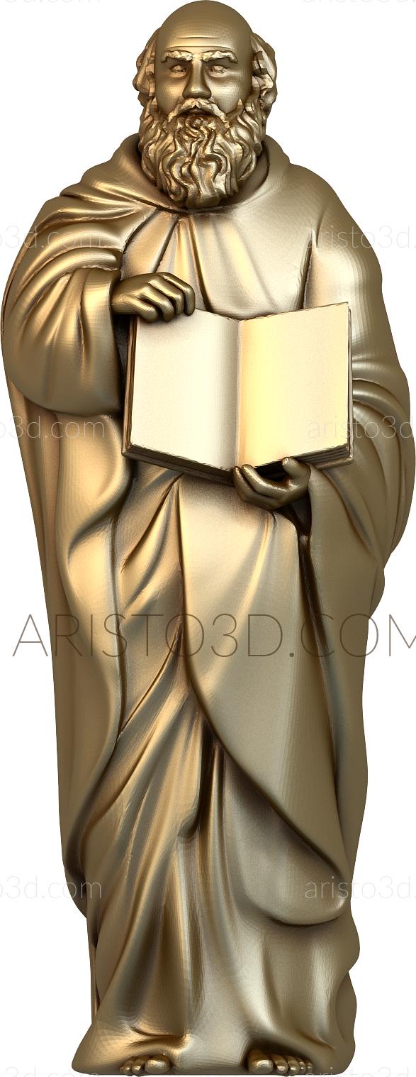 Statuette (STK_0075) 3D model for CNC machine