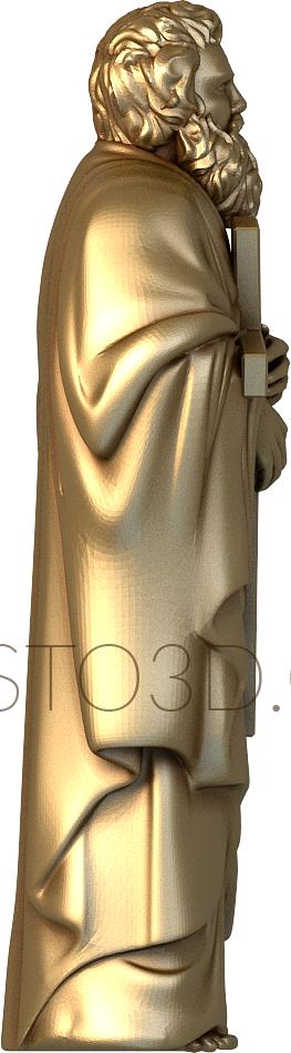 Statuette (STK_0076) 3D model for CNC machine