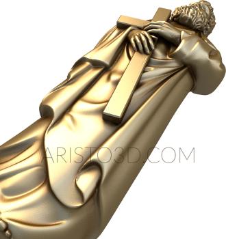 Statuette (STK_0076) 3D model for CNC machine