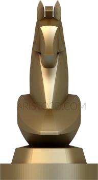 Statuette (STK_0135) 3D model for CNC machine