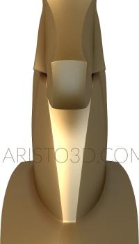 Statuette (STK_0135) 3D model for CNC machine