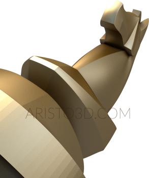 Statuette (STK_0135) 3D model for CNC machine