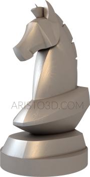 Statuette (STK_0135) 3D model for CNC machine