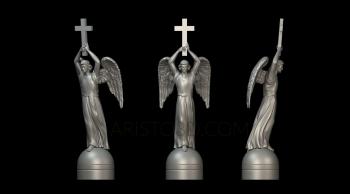 Statuette (STK_0145) 3D model for CNC machine