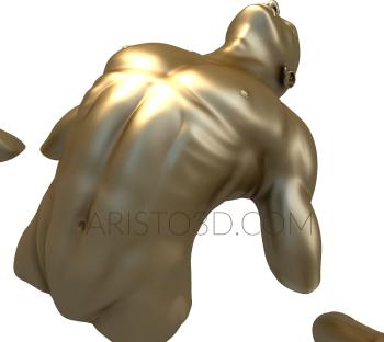 Statuette (STK_0148) 3D model for CNC machine