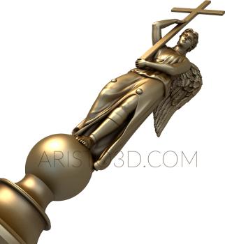 Statuette (STK_0155) 3D model for CNC machine