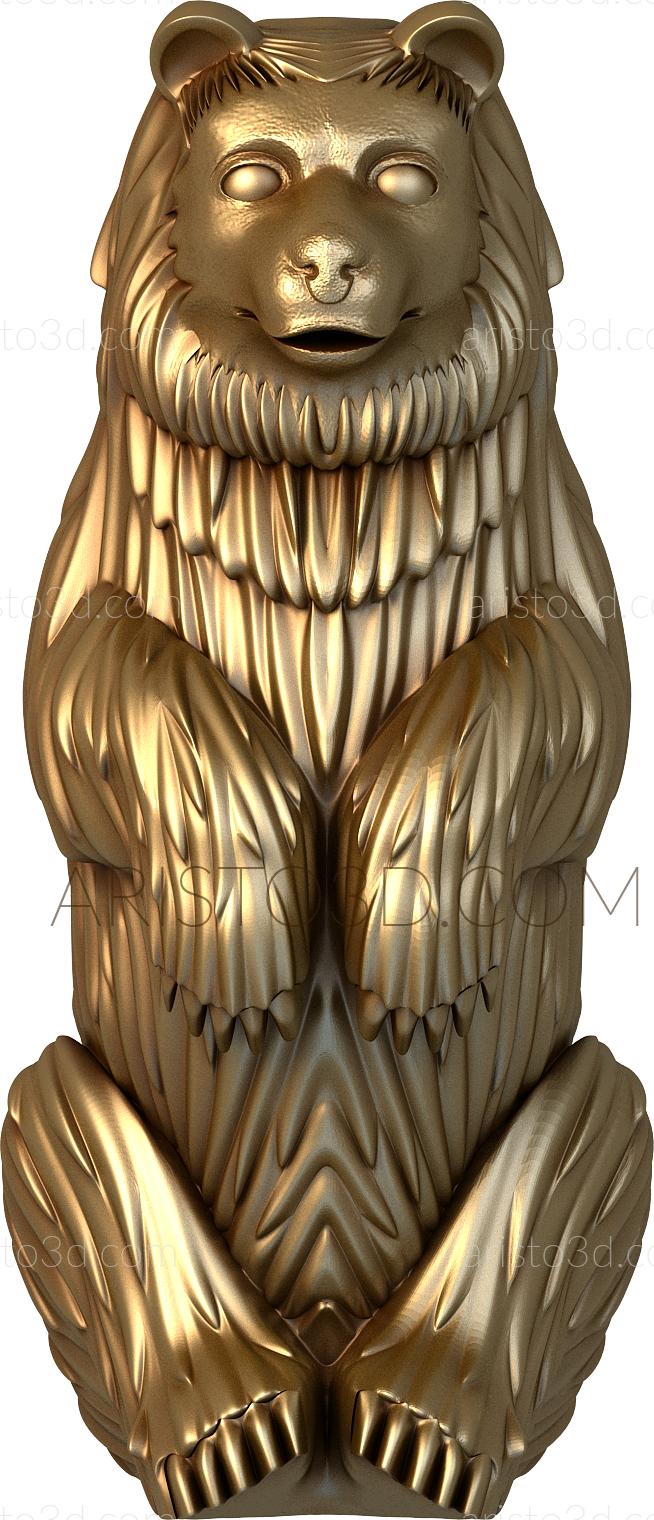 Statuette (STK_0211) 3D model for CNC machine