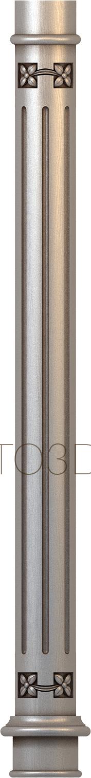 Pillar (ST_0231) 3D model for CNC machine