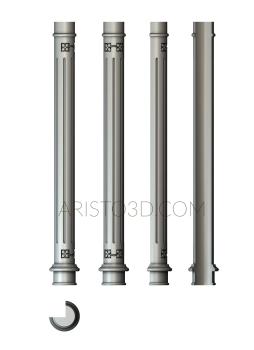 Pillar (ST_0231) 3D model for CNC machine