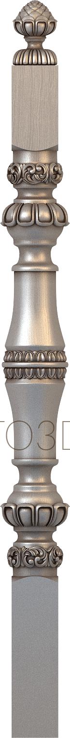 Pillar (ST_0248) 3D model for CNC machine