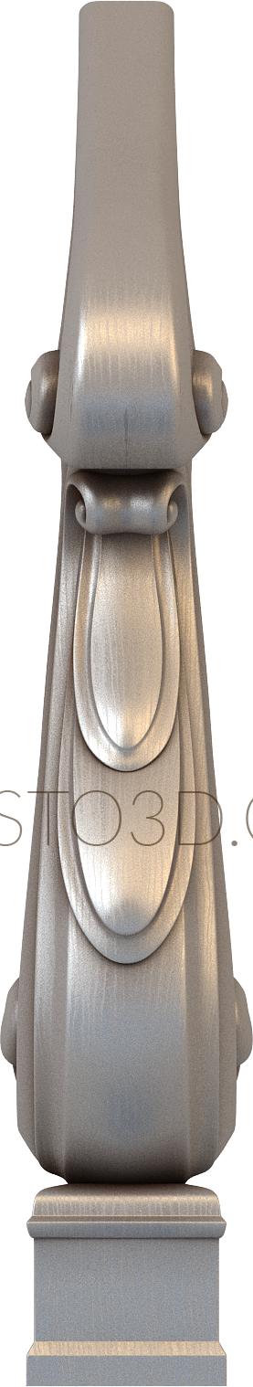 Newels (SZ_0073) 3D model for CNC machine