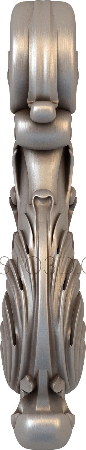 Newels (SZ_0108) 3D model for CNC machine