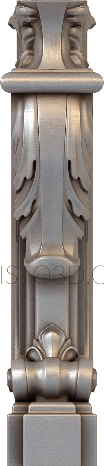 Newels (SZ_0146) 3D model for CNC machine