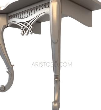 Tables (STL_0010) 3D model for CNC machine
