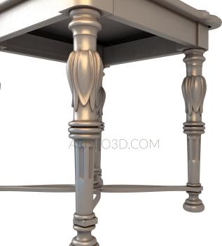 Tables (STL_0013) 3D model for CNC machine