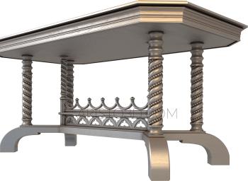 Tables (STL_0026) 3D model for CNC machine