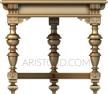 Tables (STL_0113) 3D model for CNC machine