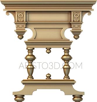 Tables (STL_0114) 3D model for CNC machine