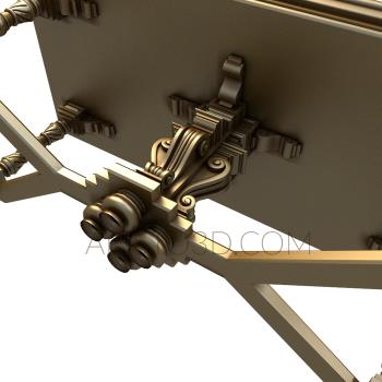 Tables (STL_0118) 3D model for CNC machine