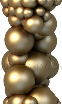 Free examples of 3d stl models (Balls. Download free 3d model for cnc - USSTL_0168) 3D