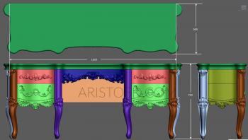 Tables (STL_0178) 3D model for CNC machine