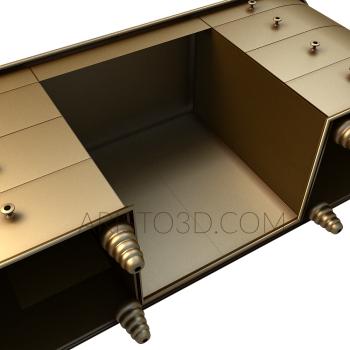 Tables (STL_0231) 3D model for CNC machine