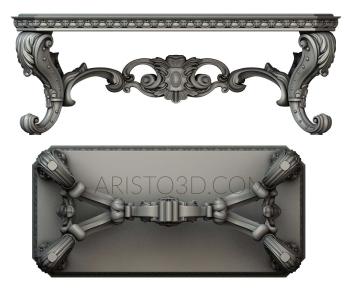 Tables (STL_0296) 3D model for CNC machine