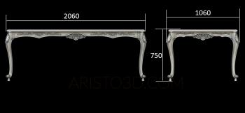 Tables (STL_0315) 3D model for CNC machine