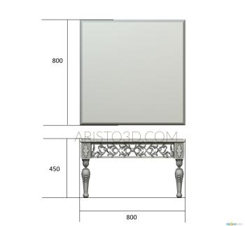 Tables (STL_0317) 3D model for CNC machine