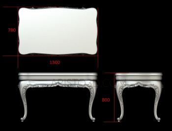 Tables (STL_0318) 3D model for CNC machine