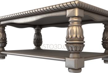 Tables (STL_0385) 3D model for CNC machine