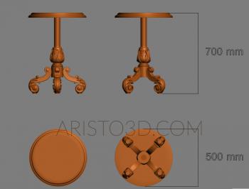 Tables (STL_0390) 3D model for CNC machine