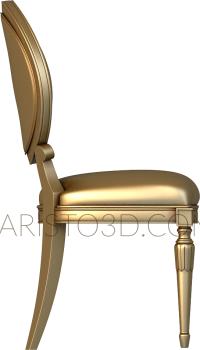 Chair (STUL_0003) 3D model for CNC machine