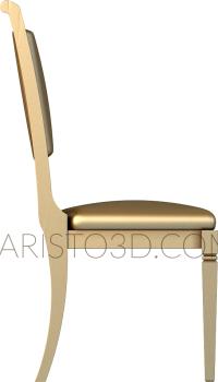 Chair (STUL_0004) 3D model for CNC machine