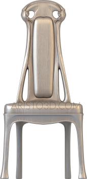 Chair (STUL_0012) 3D model for CNC machine