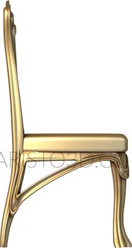 Chair (STUL_0013) 3D model for CNC machine