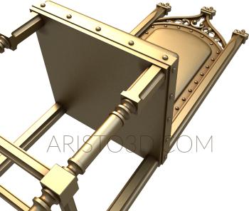Chair (STUL_0014) 3D model for CNC machine