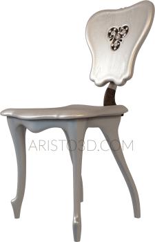 Chair (STUL_0024) 3D model for CNC machine