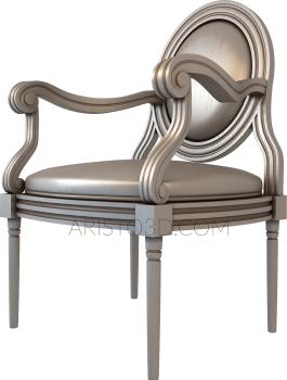Chair (STUL_0031) 3D model for CNC machine