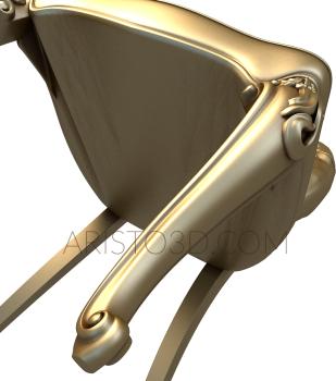 Chair (STUL_0032) 3D model for CNC machine