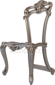 Chair (STUL_0035) 3D model for CNC machine